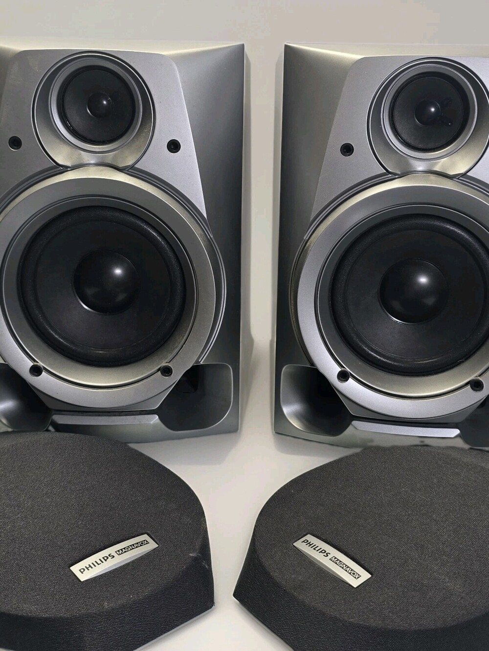 Philips Magnavox FB358PM Speakers Pair for FW358C/37 Stereo 6 Ohm Tested